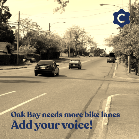 Calling on Saanich Cyclists!
